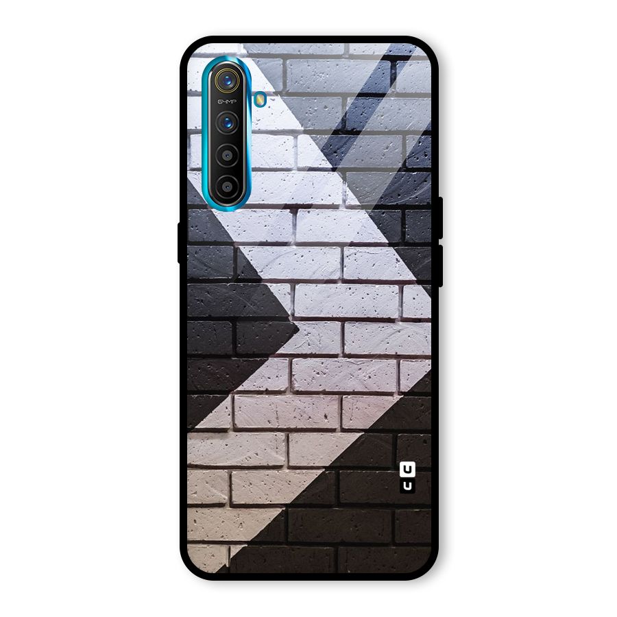 Wall Arrow Design Glass Back Case for Realme X2