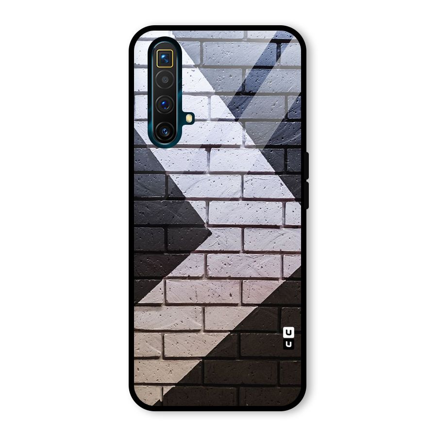Wall Arrow Design Glass Back Case for Realme X3 SuperZoom