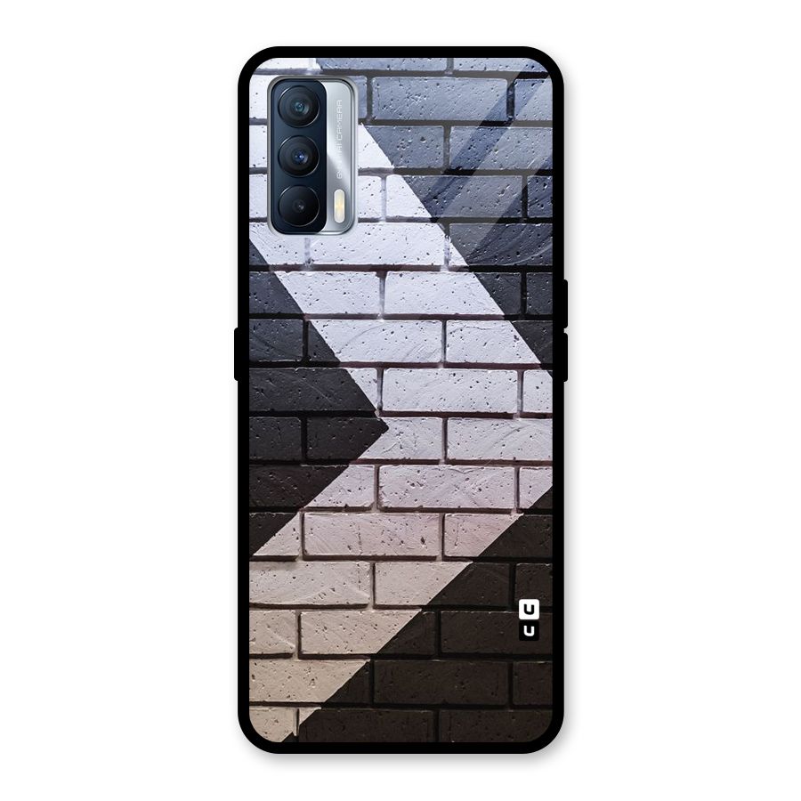 Wall Arrow Design Glass Back Case for Realme X7