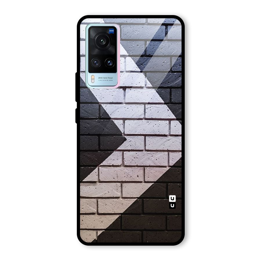 Wall Arrow Design Glass Back Case for Vivo X60