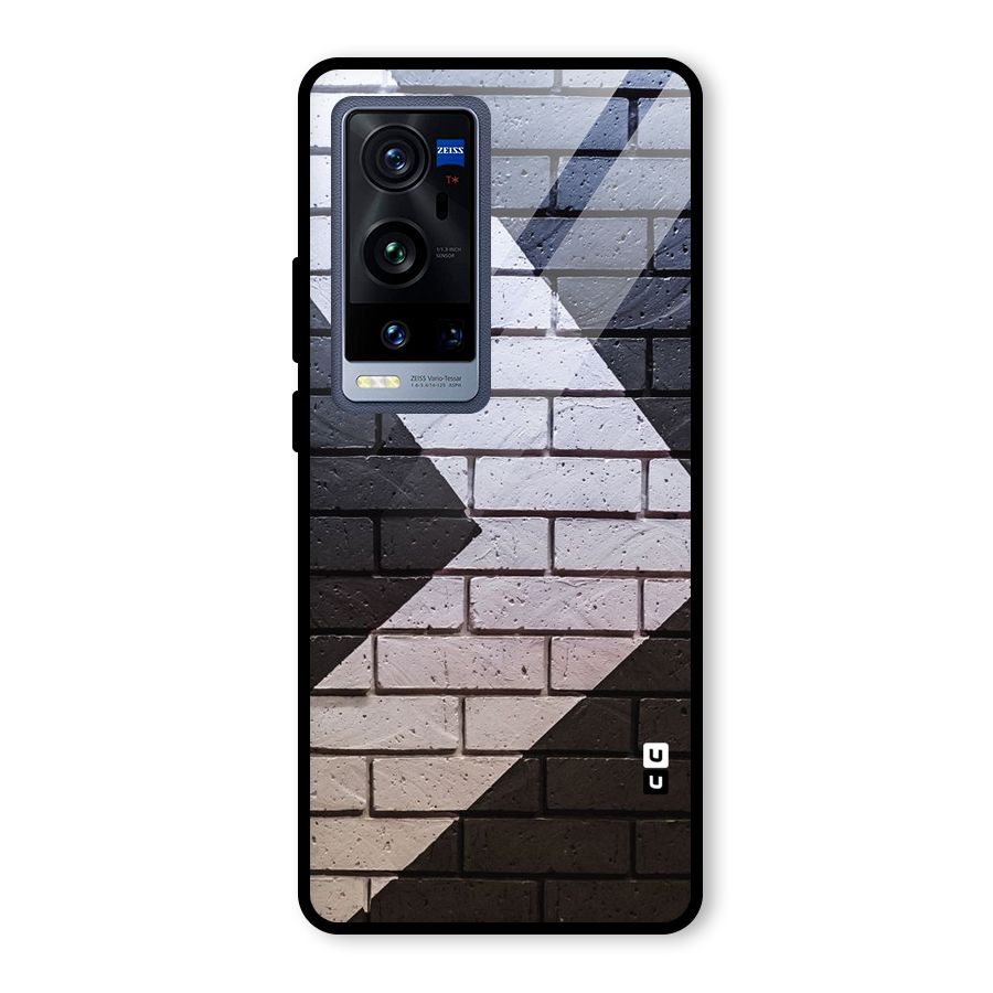 Wall Arrow Design Glass Back Case for Vivo X60 Pro Plus