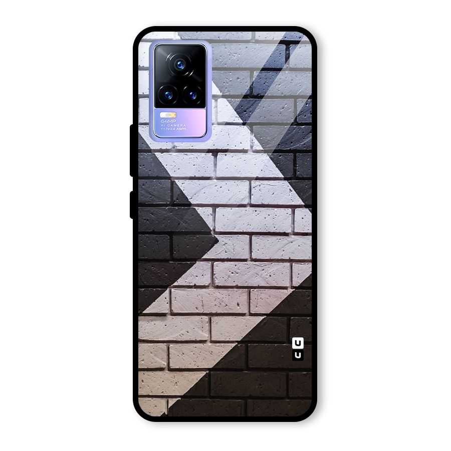 Wall Arrow Design Glass Back Case for Vivo Y73