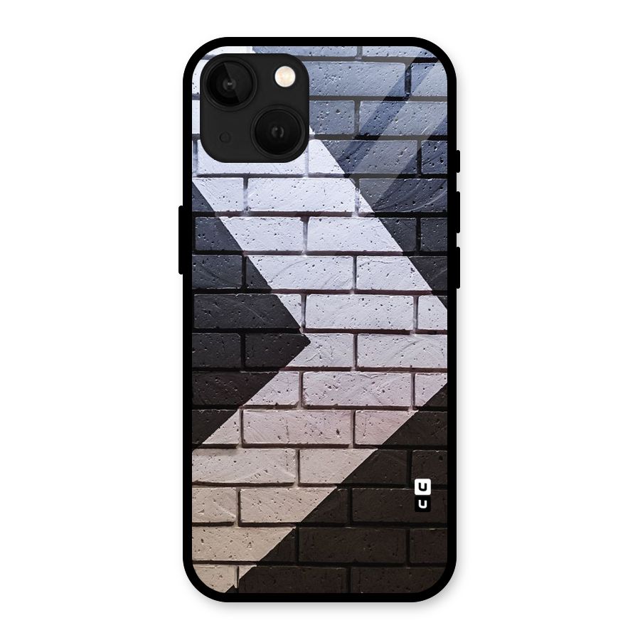 Wall Arrow Design Glass Back Case for iPhone 13