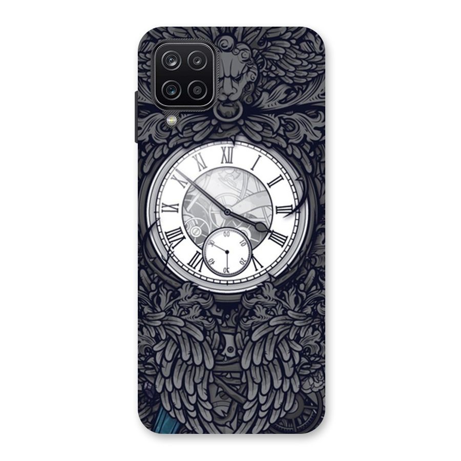 Wall Clock Back Case for Galaxy A12