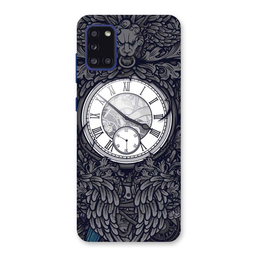 Wall Clock Back Case for Galaxy A31