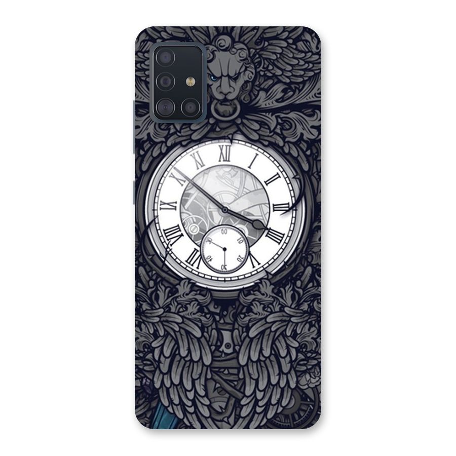 Wall Clock Back Case for Galaxy A51