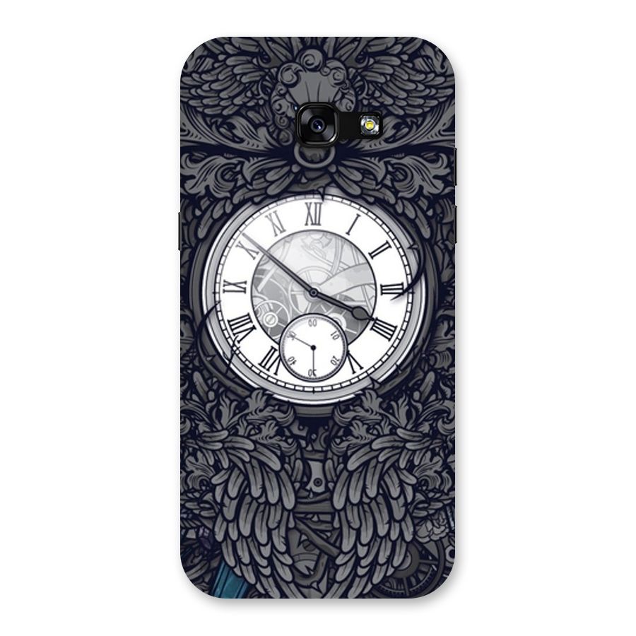 Wall Clock Back Case for Galaxy A5 2017