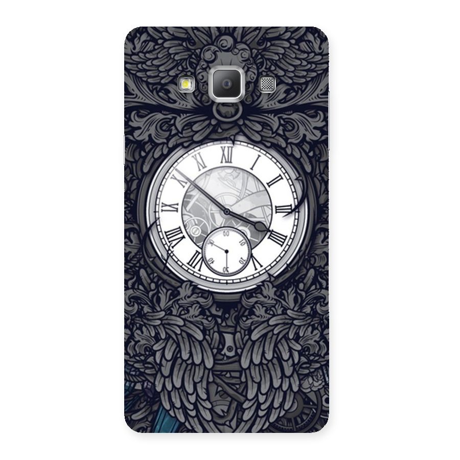 Wall Clock Back Case for Galaxy A7