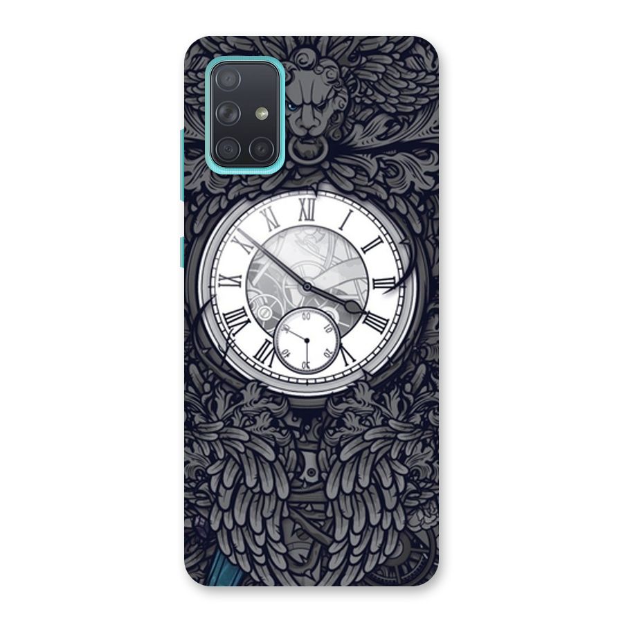 Wall Clock Back Case for Galaxy A71
