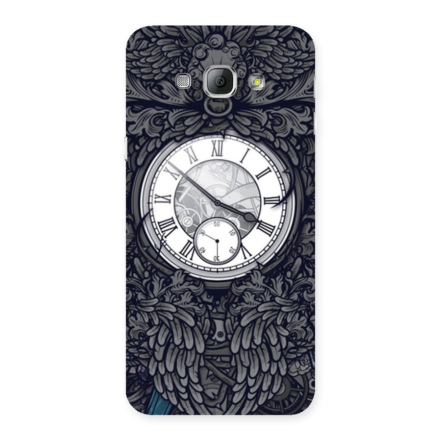Wall Clock Back Case for Galaxy A8