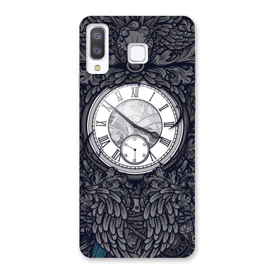 Wall Clock Back Case for Galaxy A8 Star