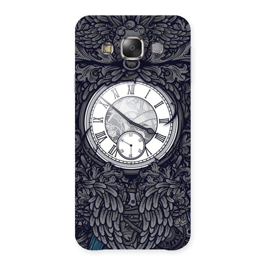 Wall Clock Back Case for Galaxy E7