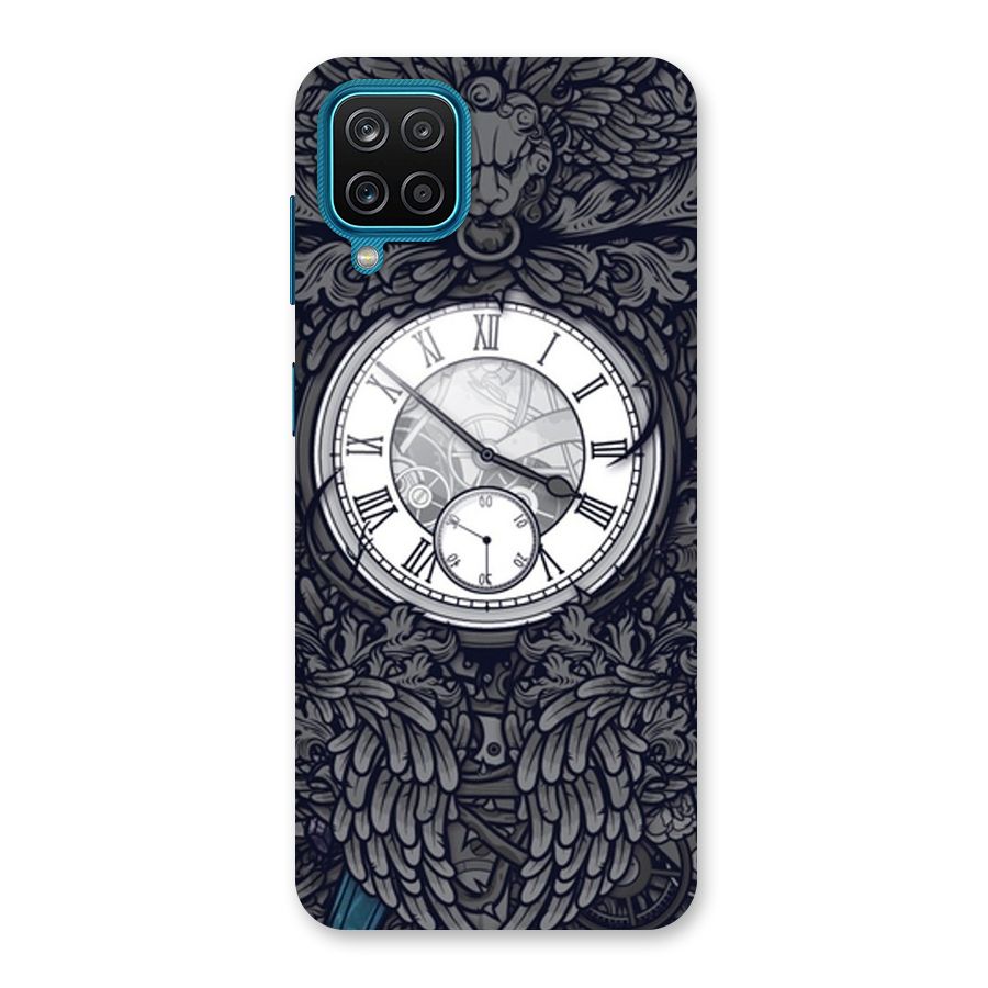Wall Clock Back Case for Galaxy F12