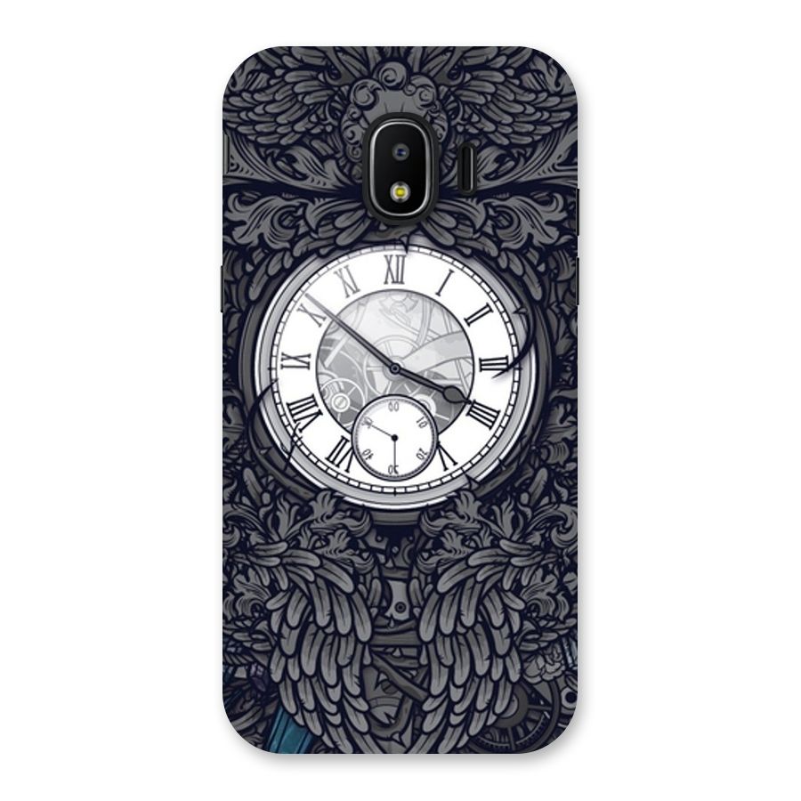 Wall Clock Back Case for Galaxy J2 Pro 2018
