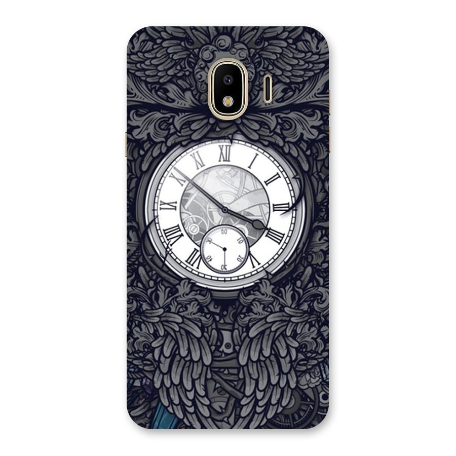 Wall Clock Back Case for Galaxy J4
