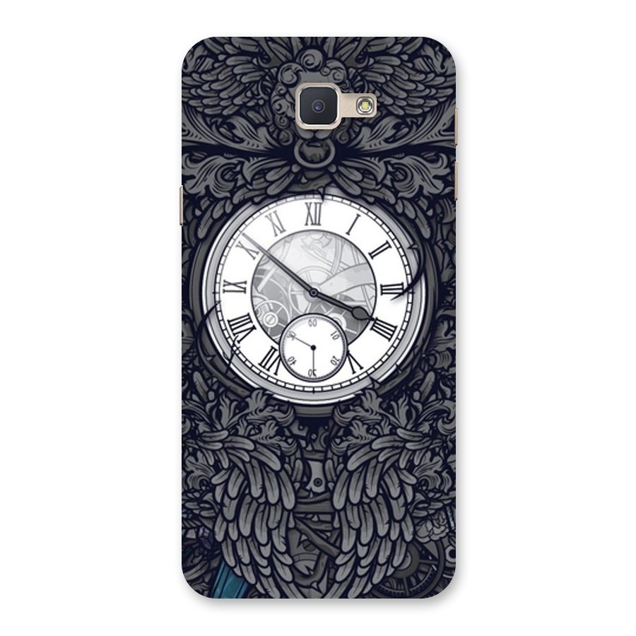 Wall Clock Back Case for Galaxy J5 Prime