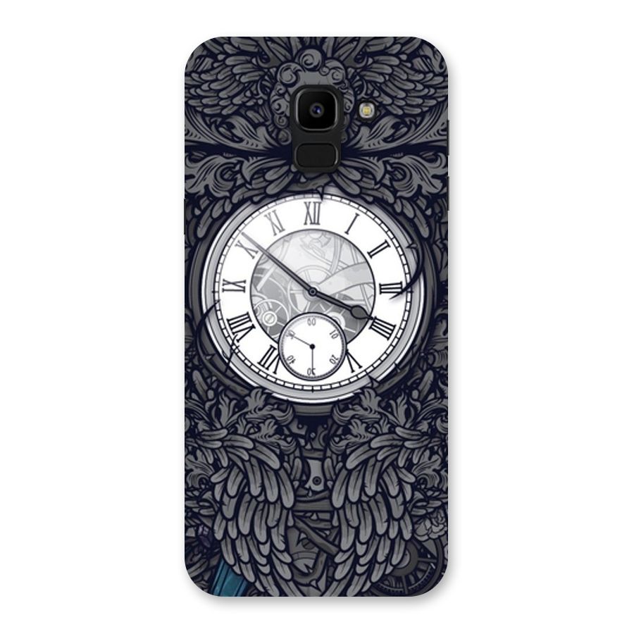 Wall Clock Back Case for Galaxy J6