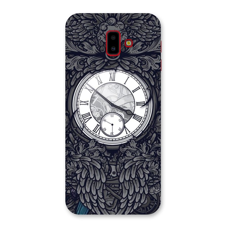 Wall Clock Back Case for Galaxy J6 Plus