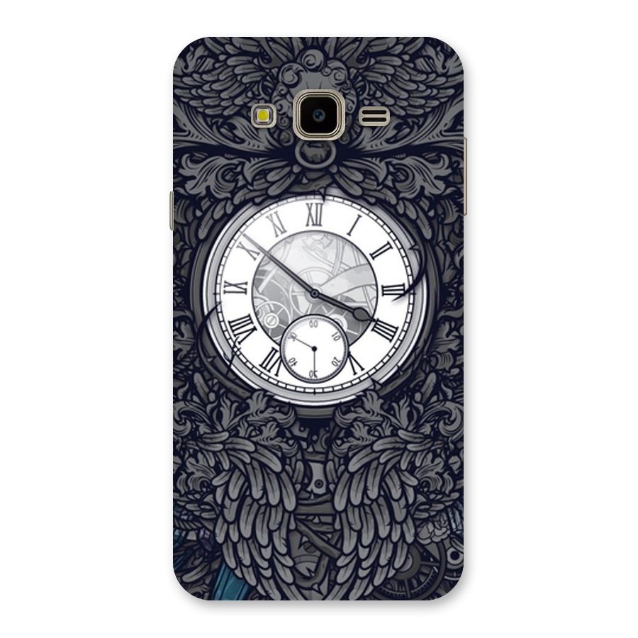 Wall Clock Back Case for Galaxy J7 Nxt
