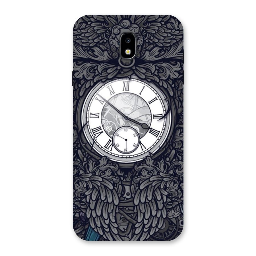 Wall Clock Back Case for Galaxy J7 Pro