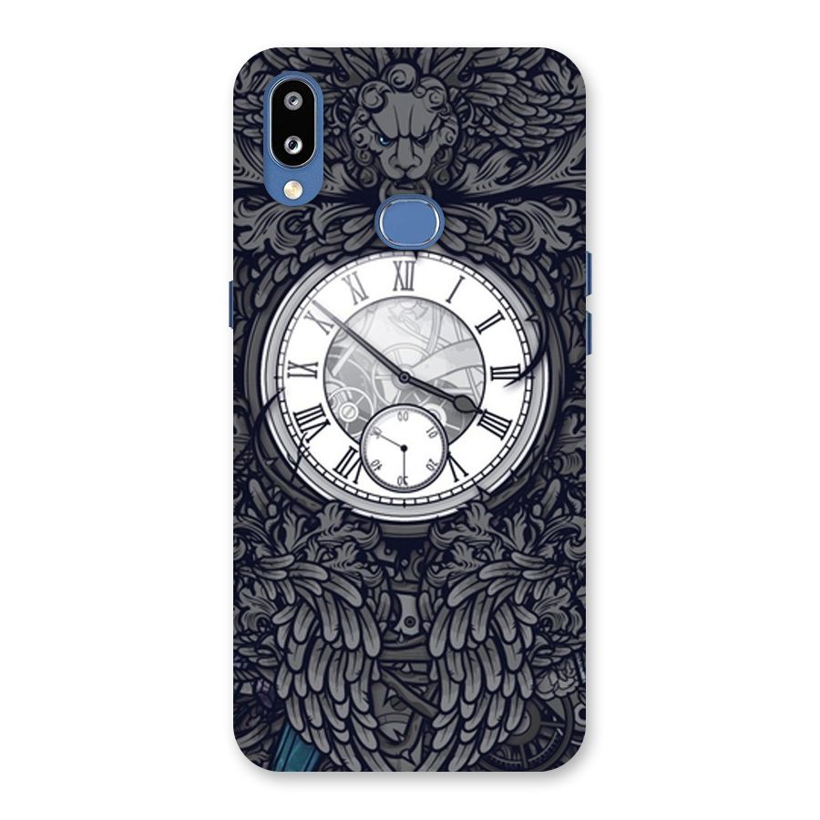 Wall Clock Back Case for Galaxy M01s