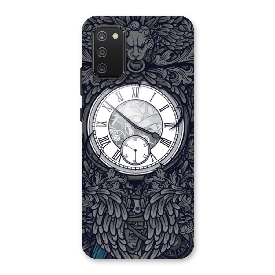 Wall Clock Back Case for Galaxy M02s