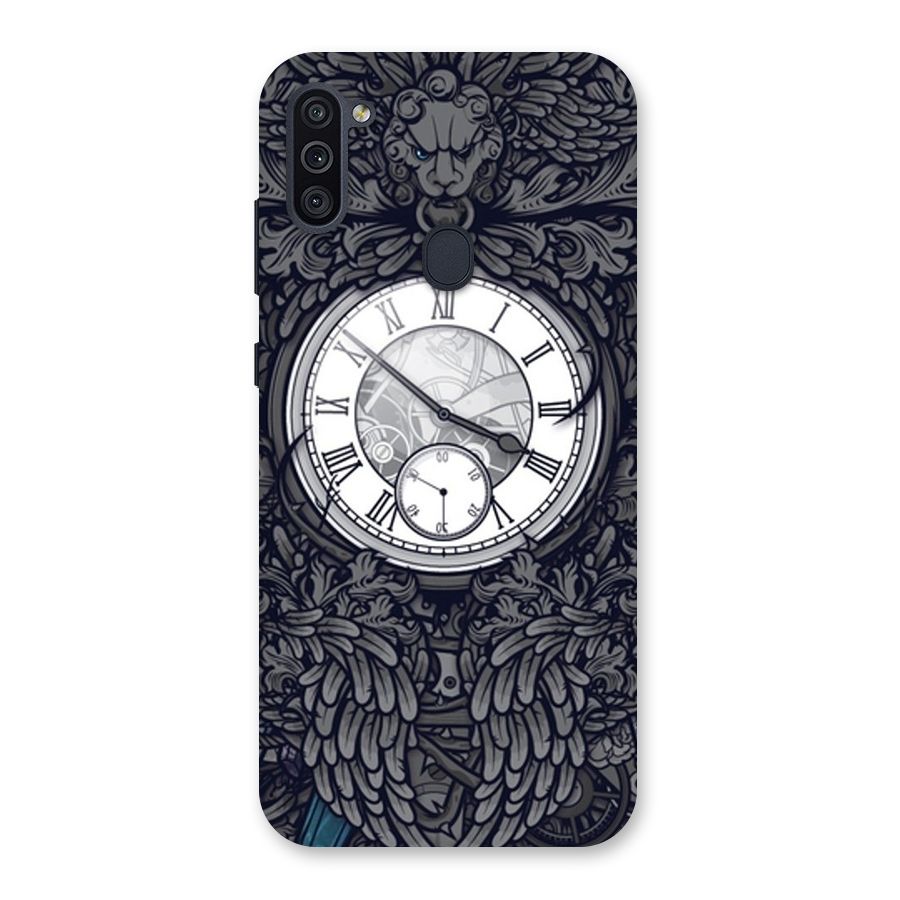 Wall Clock Back Case for Galaxy M11