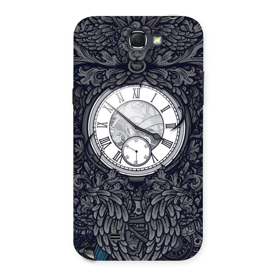 Wall Clock Back Case for Galaxy Note 2