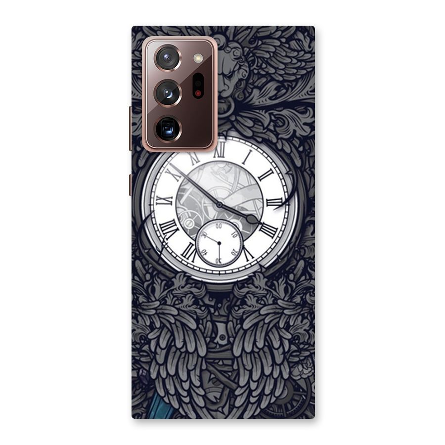 Wall Clock Back Case for Galaxy Note 20 Ultra