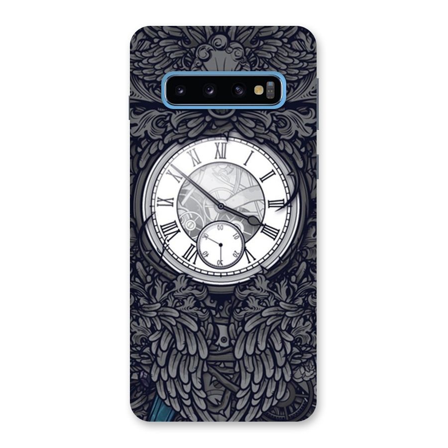 Wall Clock Back Case for Galaxy S10