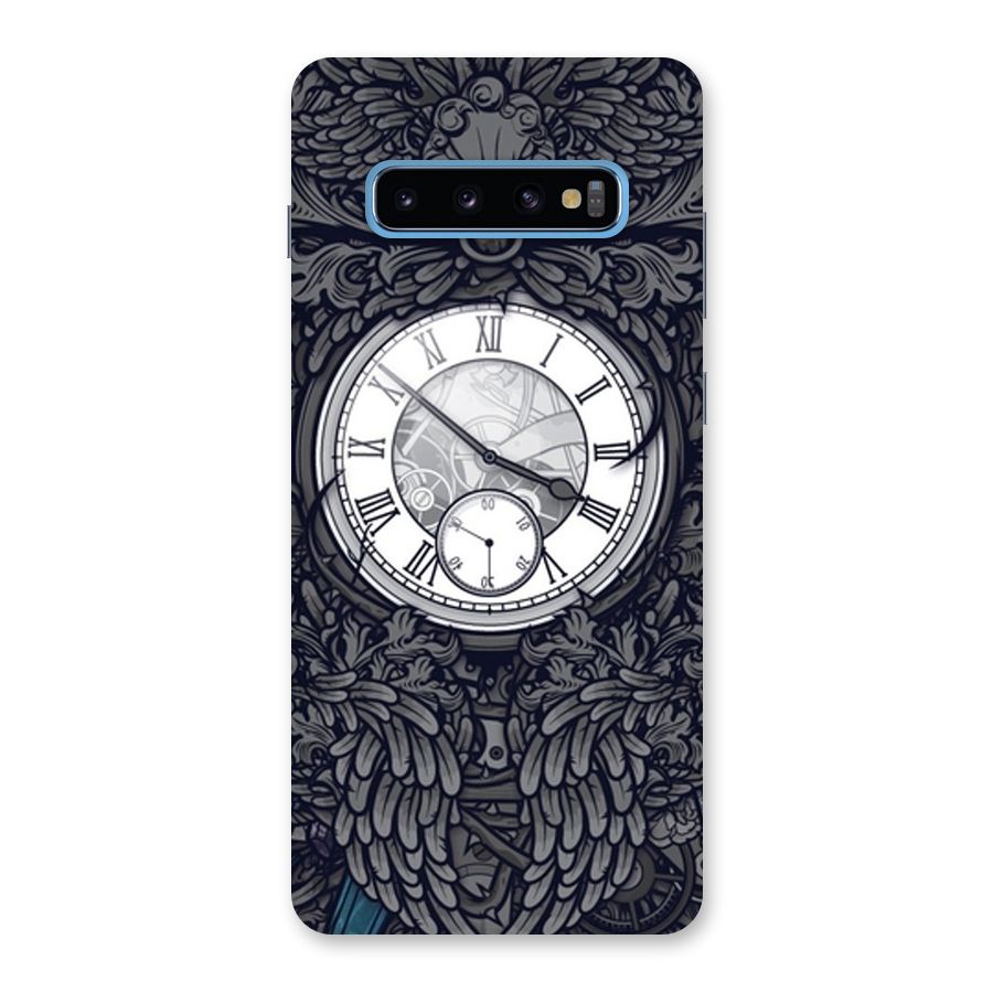 Wall Clock Back Case for Galaxy S10 Plus