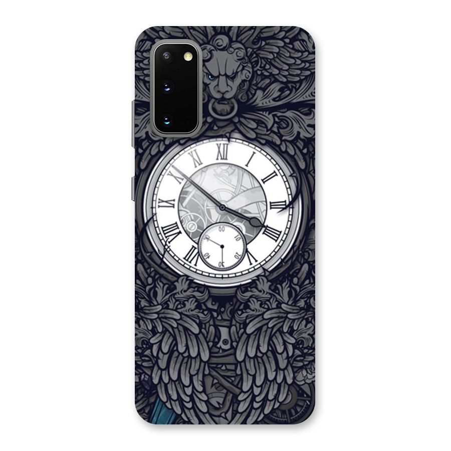 Wall Clock Back Case for Galaxy S20