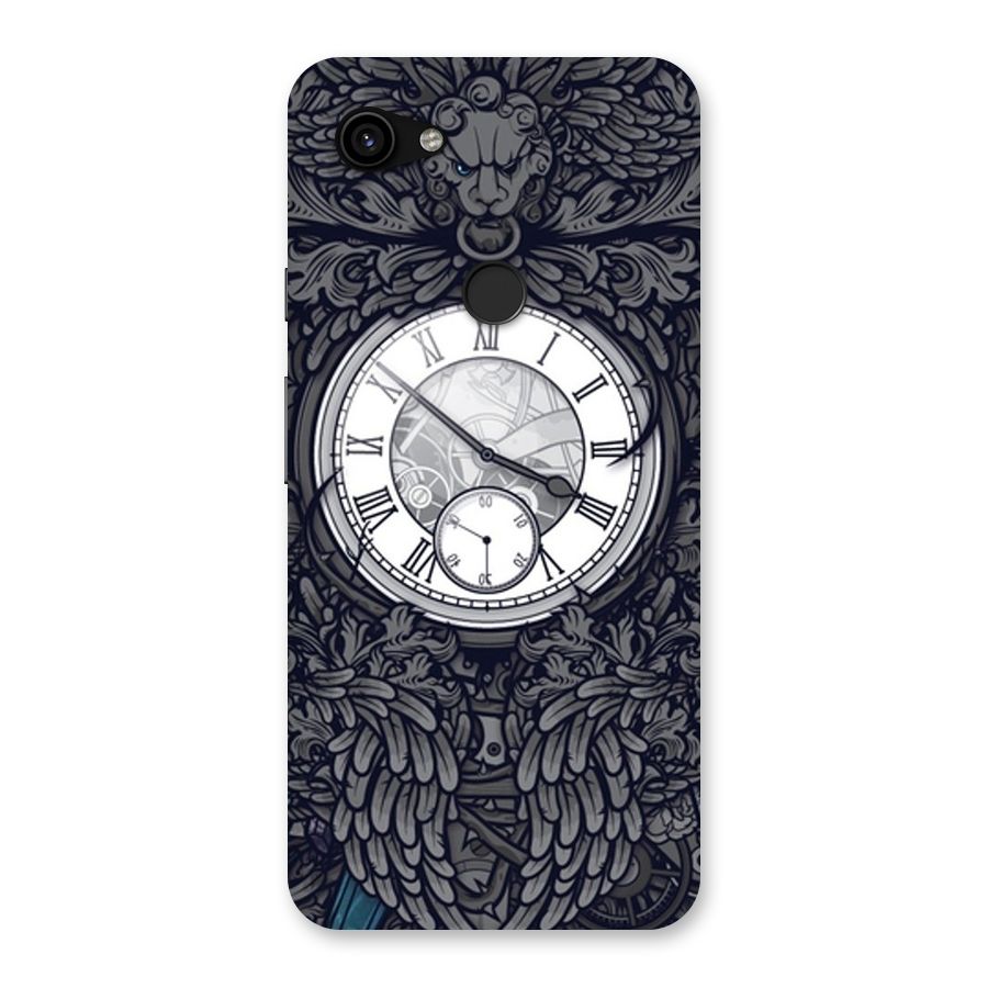 Wall Clock Back Case for Google Pixel 3a XL