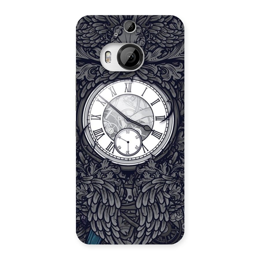 Wall Clock Back Case for HTC One M9 Plus