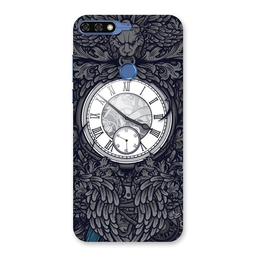 Wall Clock Back Case for Honor 7C