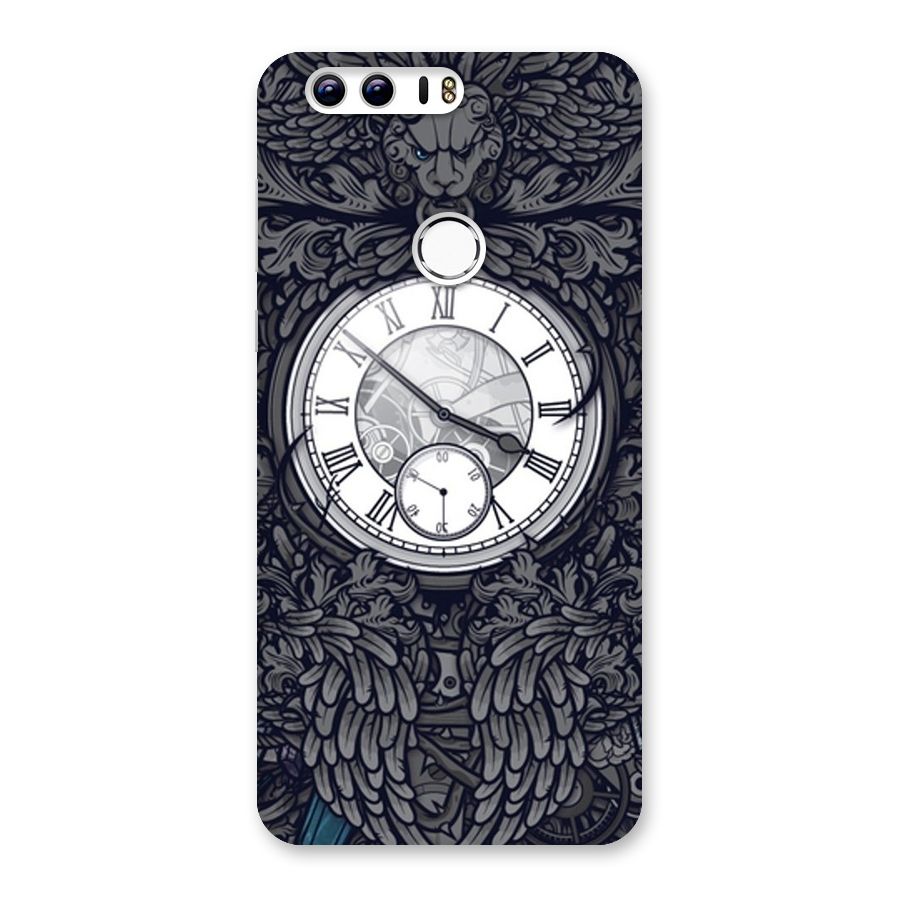 Wall Clock Back Case for Honor 8