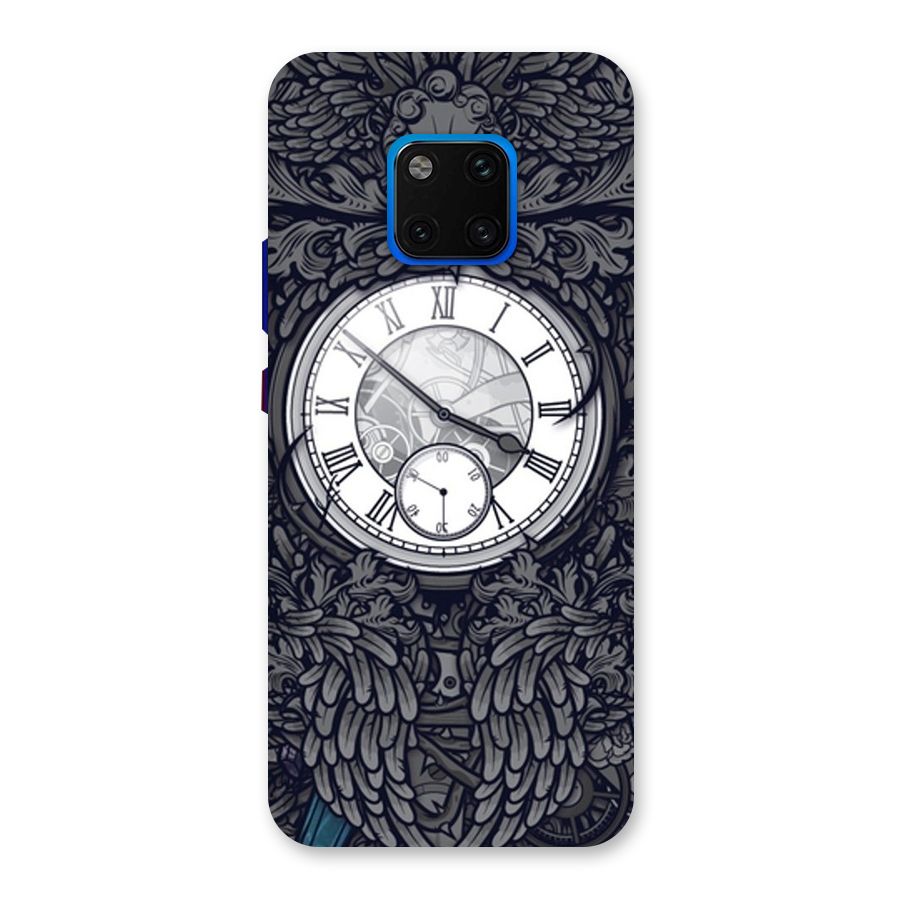 Wall Clock Back Case for Huawei Mate 20 Pro