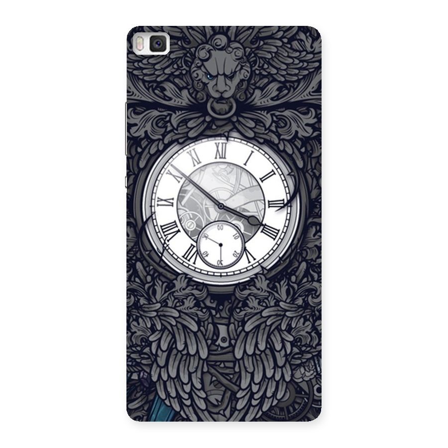 Wall Clock Back Case for Huawei P8