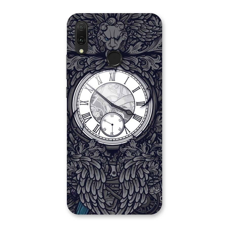 Wall Clock Back Case for Huawei Y9 (2019)