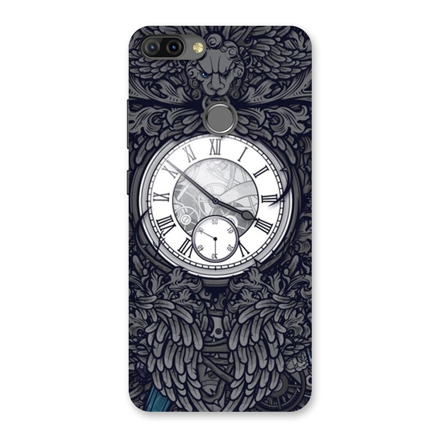 Wall Clock Back Case for Infinix Hot 6 Pro