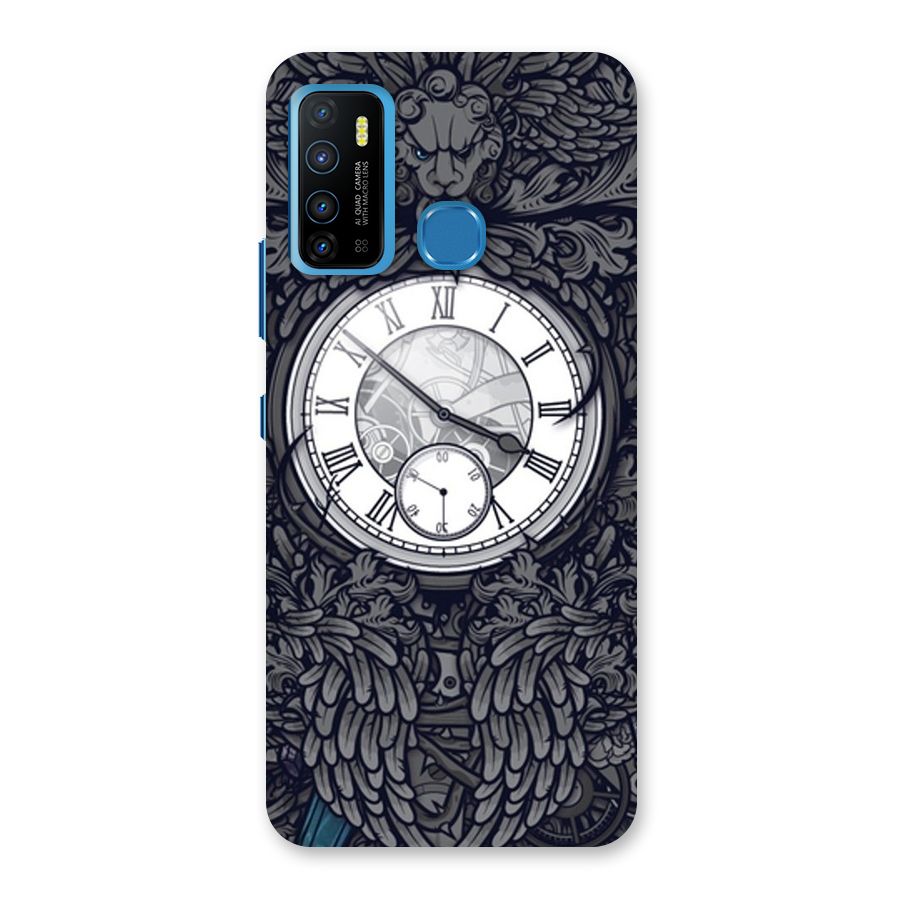 Wall Clock Back Case for Infinix Hot 9
