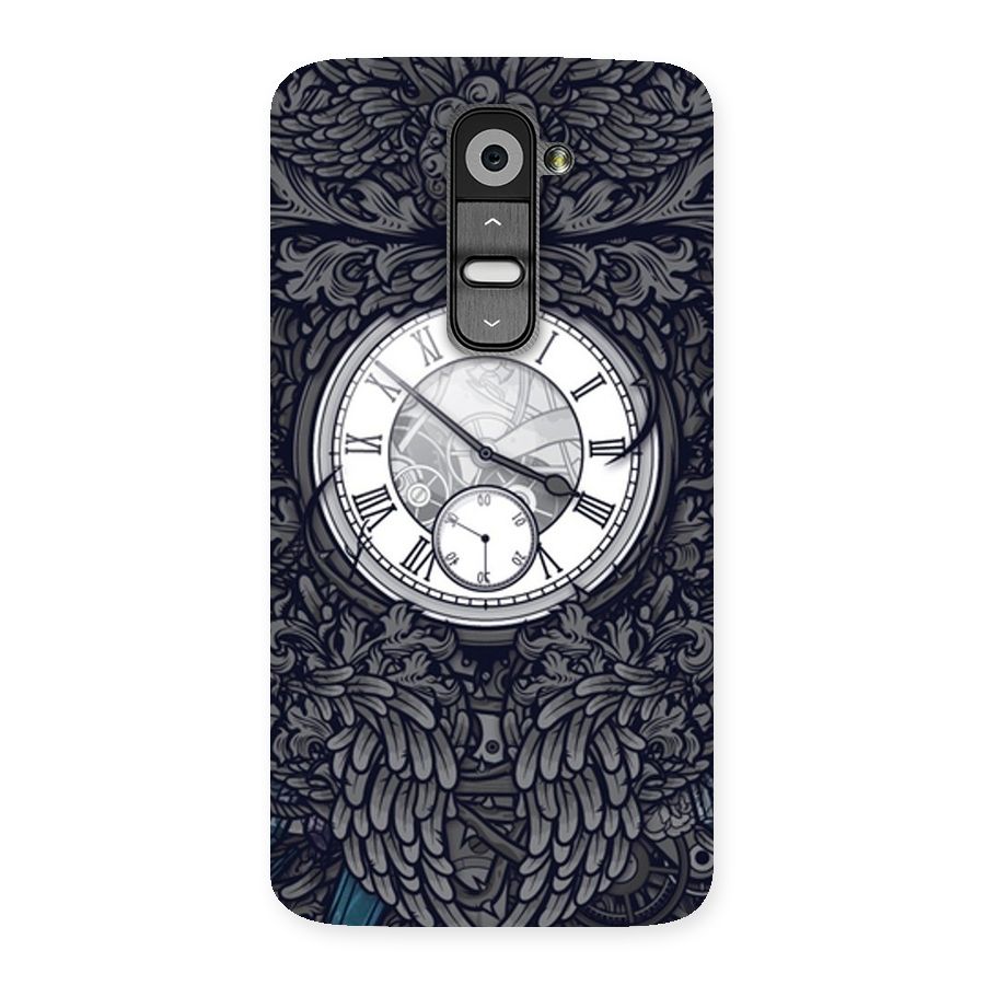 Wall Clock Back Case for LG G2