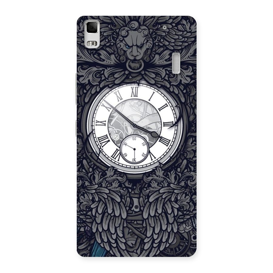 Wall Clock Back Case for Lenovo K3 Note
