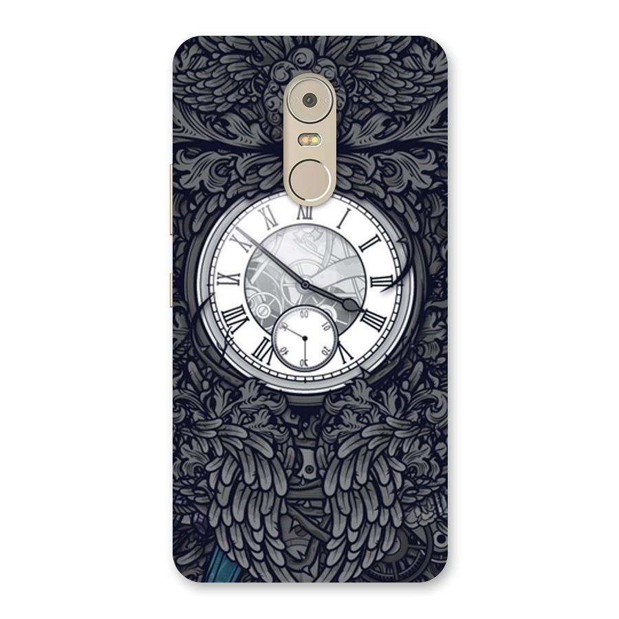 Wall Clock Back Case for Lenovo K6 Note
