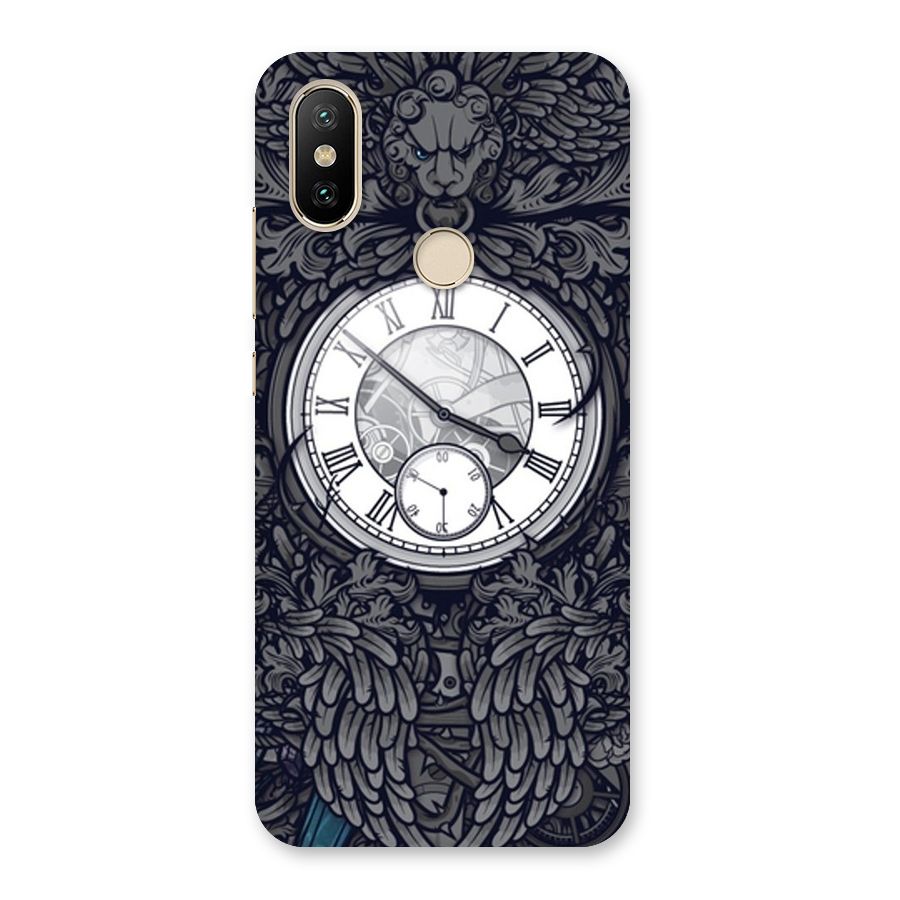 Wall Clock Back Case for Mi A2