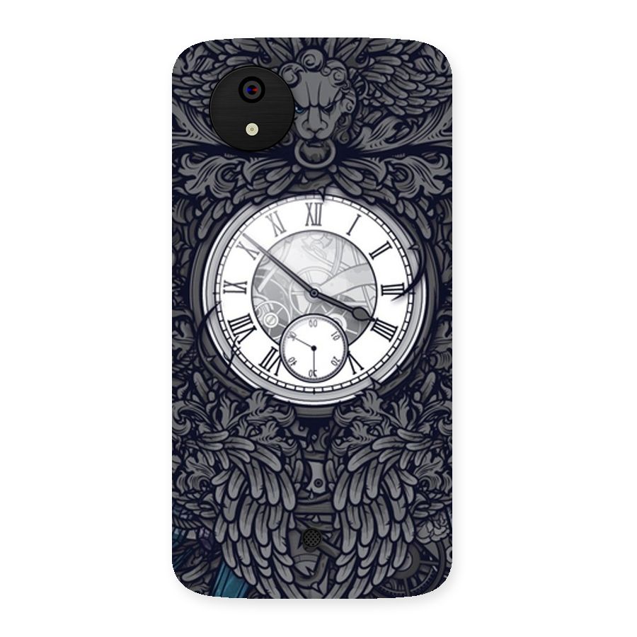 Wall Clock Back Case for Micromax Canvas A1