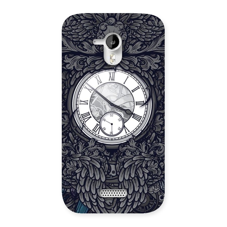 Wall Clock Back Case for Micromax Canvas HD A116
