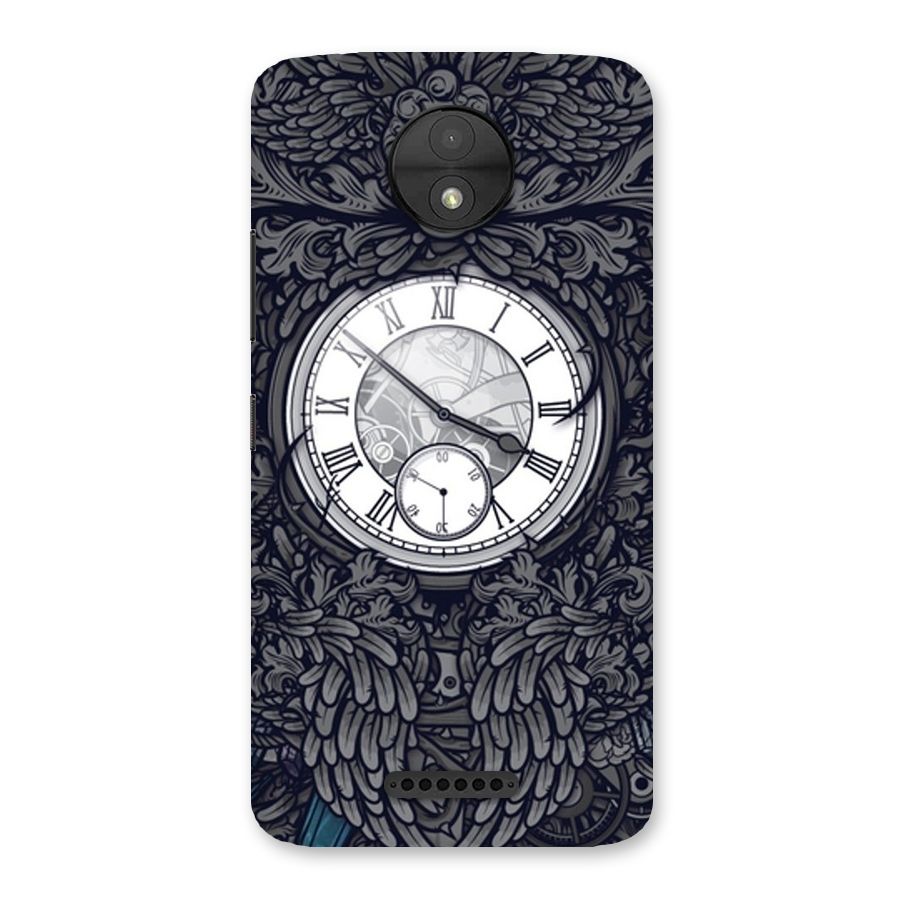 Wall Clock Back Case for Moto C