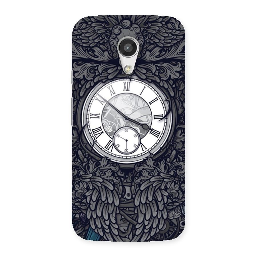 Wall Clock Back Case for Moto G 2nd Gen