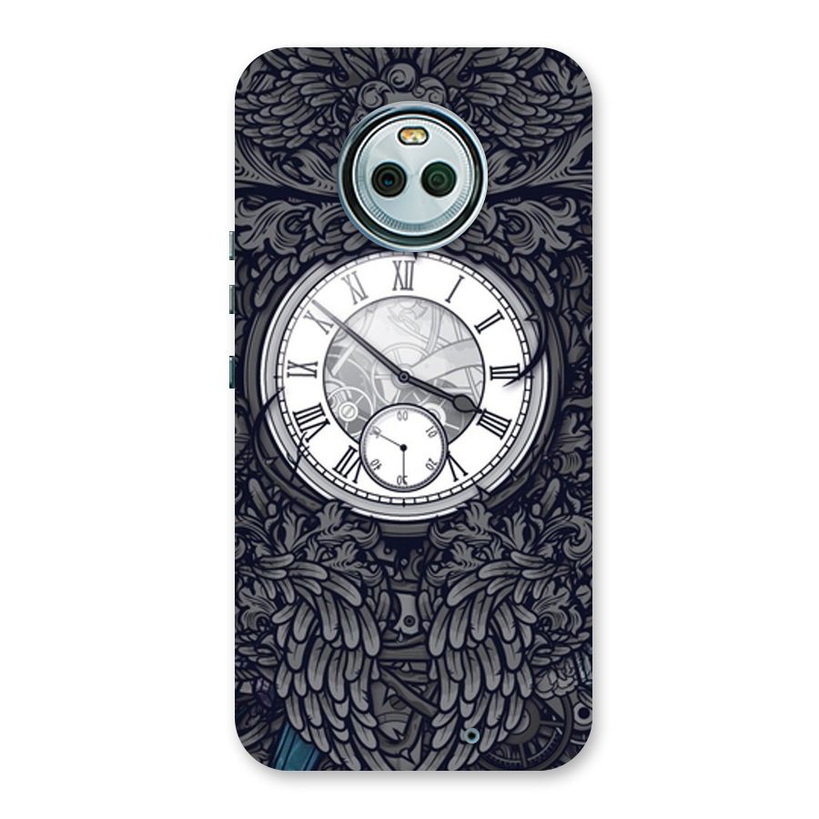 Wall Clock Back Case for Moto X4